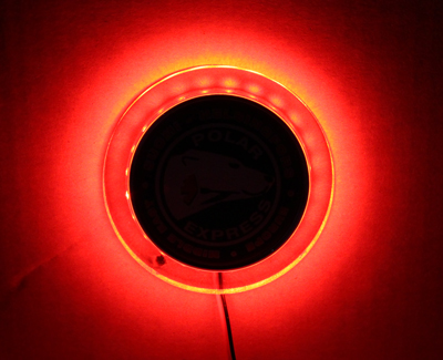 ROUGE - EMBLÈME ILLUMINÉ - UNIVERSEL - 24V