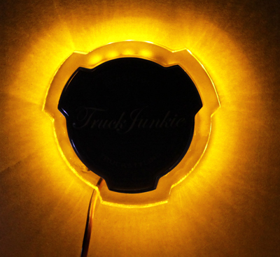 ORANGE - EMBLÈME ILLUMINÉ - 24V