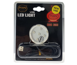 POPPY LED - ROUGE - USB - 12-24V