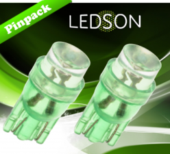 LED VERT 1 diode 24V W5W