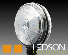 LEDSON - LAMPE ESPAGNOLE LED - TRANSPARENT/ORANGE