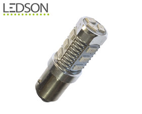 LED-LAMP 24V -  BA15s / P21W, 12 SAMSUNG DIODES - COOL WHITE