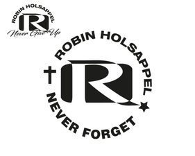 ROBIN HOLSAPPEL - NEVER FORGET - AUTOCOLLANT DE DÉCOUPE