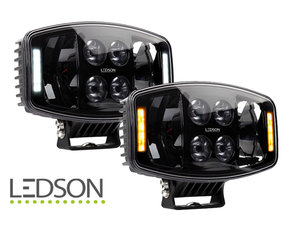 Libra10+ LEDSON LED LONGUE PORTÉE 90W - JAUNE / BLANC Feu de position