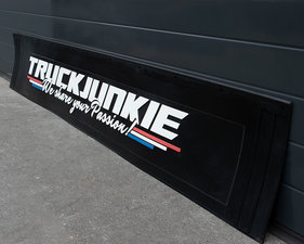 BAVETTE EN CAOUTCHOUC * 3D DE_LUXE * TRUCKJUNKIE / WE SHARE YOUR PASSION - 250X40