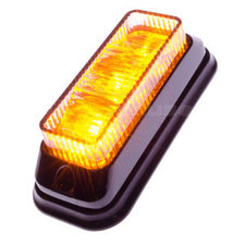 FLASH 3 LED - ENFILÉ - ORANGE