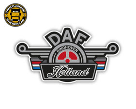 DAF - HOLLAND - FULL PRINT AUTOCOLLANT