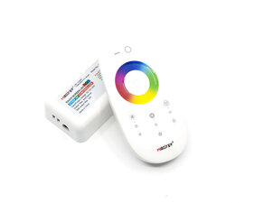 CONTRÔLEUR RGB - TÉLÉCOMMANDE TACTILE - 12-24V 