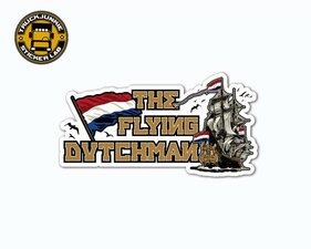 THE FLYING DUTCHMAN - FULL PRINT AUTOCOLLANT