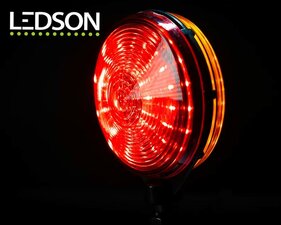 LEDSON - LAMPE ESPAGNOLE LED - ROUGE/ORANGE