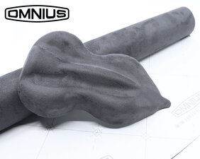 OMNIUS  - ADHESIVE WRAP FABRIC - ALCANTARA - GRIS