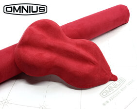 OMNIUS  - ADHESIVE WRAP FABRIC - ALCANTARA - ROUGE