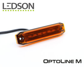 LEDSON - OPTOLINE M - FEU DE POSITION/MARCHE LATÉRALE - ORANGE