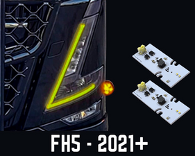 FH5 - KIT DE CONVERSION DRL OLDSKOOL JAUNE - 2021+