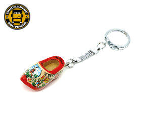 PORTE-CLÉS - CLOG WHITE/RED