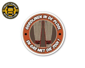 GORDIJNEN IN DE PLOOI - FULL PRINT STICKER