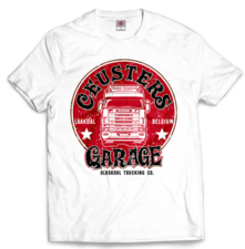 T-SHIRT - CEUSTERS GARAGE - BLANC