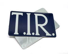 T.I.R. - BLEU - 40 x 25 cm