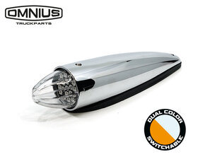 OMNIUS - TORPEDOLAMP LED - DUAL COLOR - ORANGE / BLANC