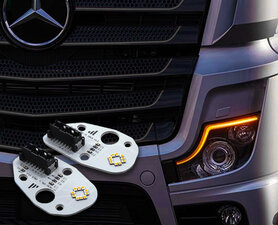 KIT DE CONVERSION DRL AMBER - MERCEDES ACTROS >2020 - LED