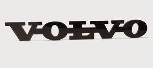 VOLVO EMBLEM - NOIR