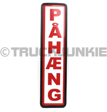 PAHAENG BOUCLIER ROUGE - 40X10CM