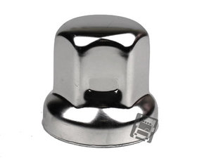 STAINLESS STEEL WHEEL NUT COVER 32MM