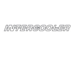 INTERCOOLER OUTLINE AUTOCOLLANTS - SIDE WINDOW
