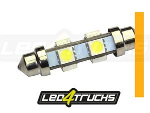 ORANGE - 6xSMD LED 24-28V - FESTOON 